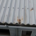 長生郡　屋根材の傷み