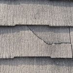 スレートの割れ