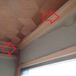 木佐r図師　室内の雨漏りの状況