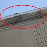 袖ケ浦市　雨樋からの水漏れ