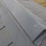 東金市　棟板金の状態