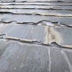 ボロボロに崩れたパミールの屋根