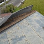棟板金の捲れ