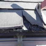 木更津市　屋根材の捲れ