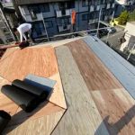 屋根下地の敷設