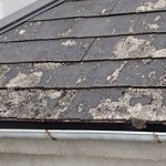 塗装劣化　素地が見えている