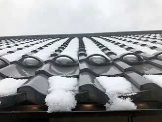 雪止め 瓦屋根