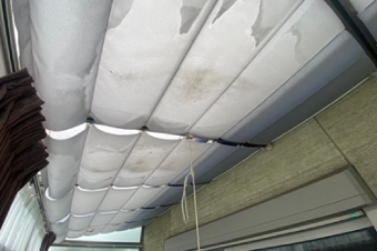 サンルーム屋根補修完了