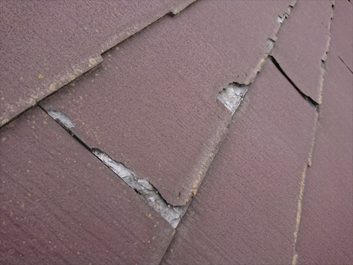 屋根落ちてきた