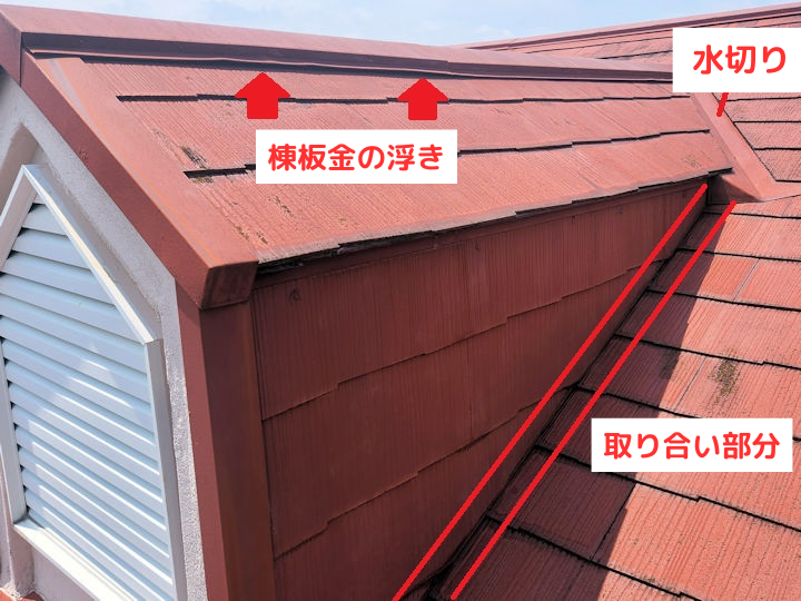 雨漏りが発生いしやすい場所