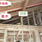 垂木欠き　垂木位置