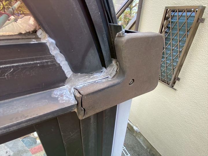 雨漏りしやすい箇所①：ジョイント部分の劣化