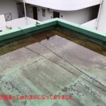 水たまりになってました