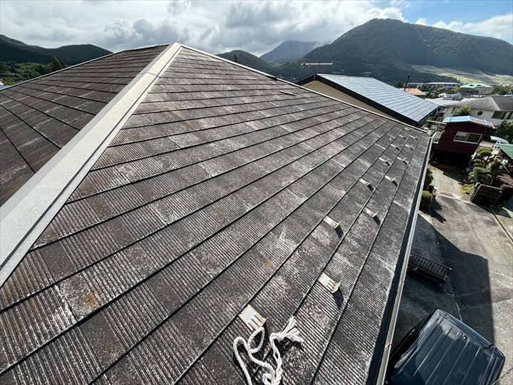 目視にて全体を確認。