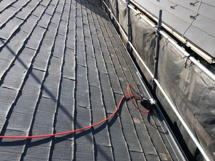 化粧スレート全体の劣化状況