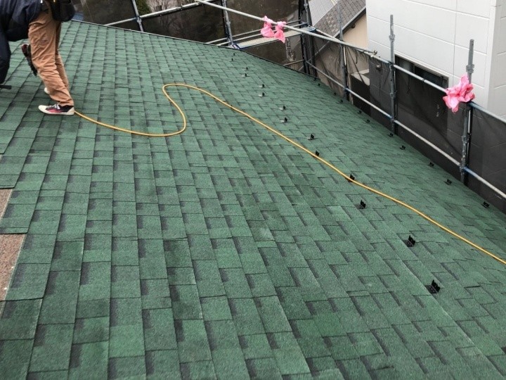 オークリッジスーパーの本体施工