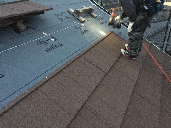 エコグラーニの施工