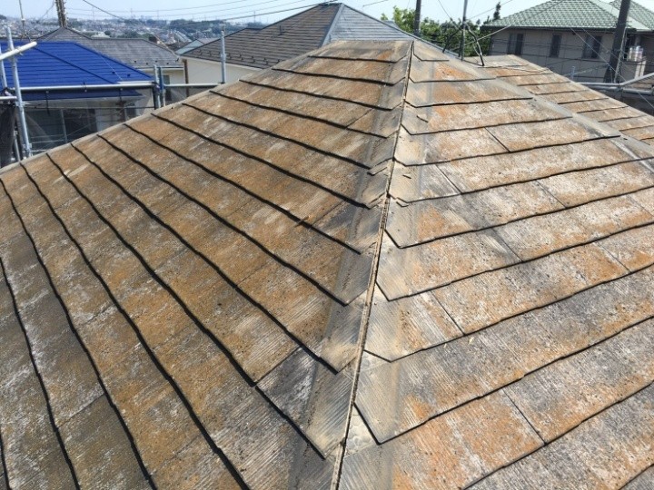 棟周辺の劣化と浮き