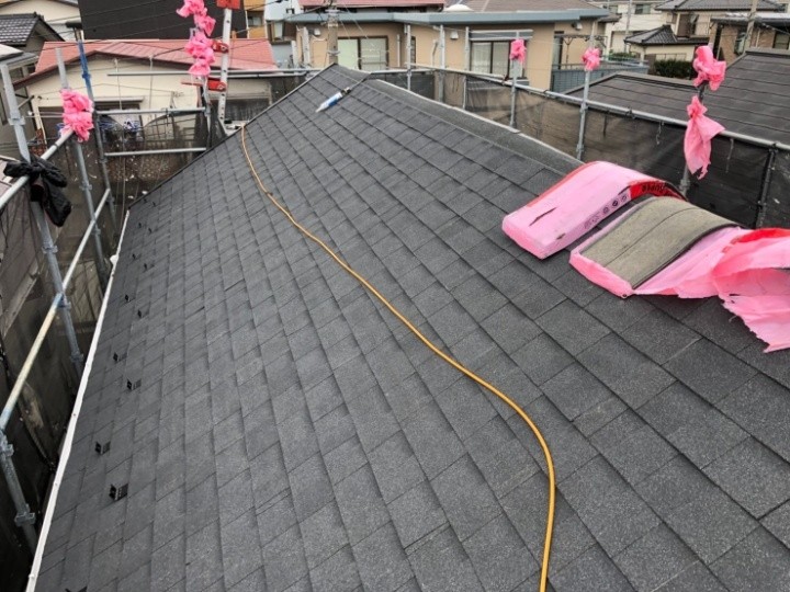 オークリッジスーパーの本体施工