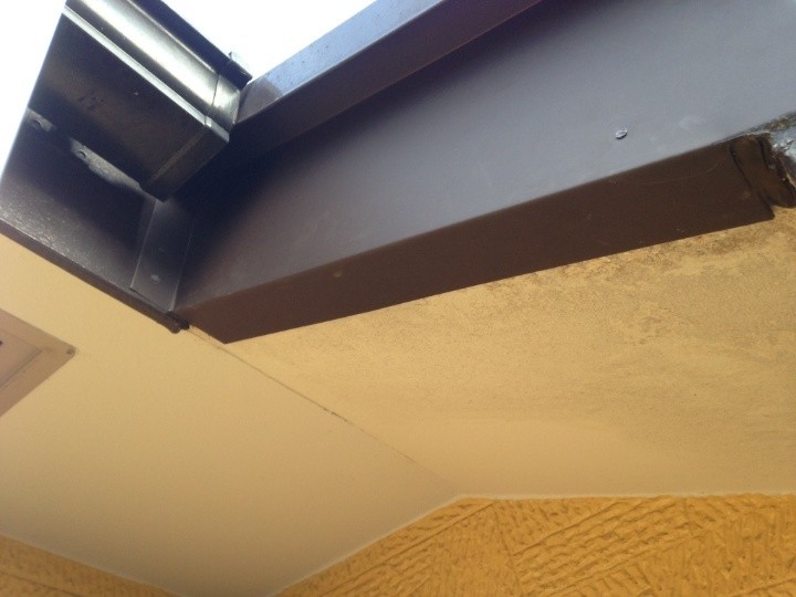 ガルバリウム鋼板の板金巻き