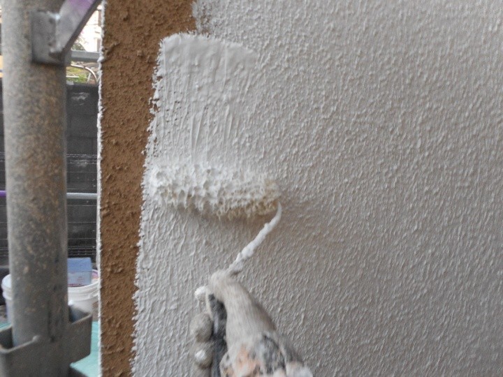 カバー工事の仕上げ