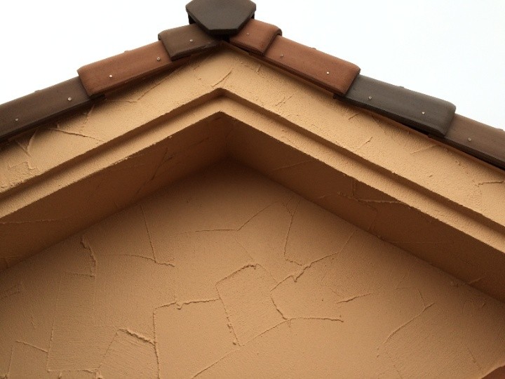 塗り替え工事後の屋根周辺