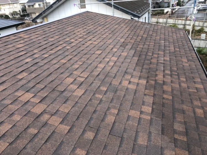 オークリッジスーパー（ブラウンウッド）の施工