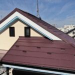 白い破風板は清潔感が魅力