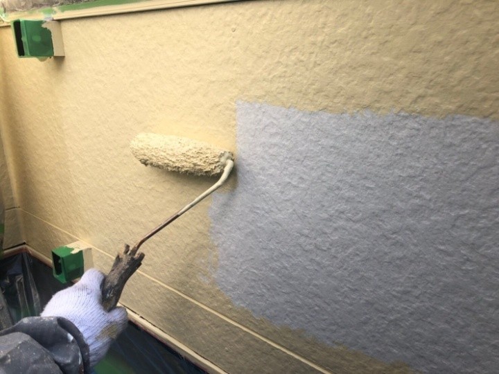 2階部分に「ND-500」を塗装