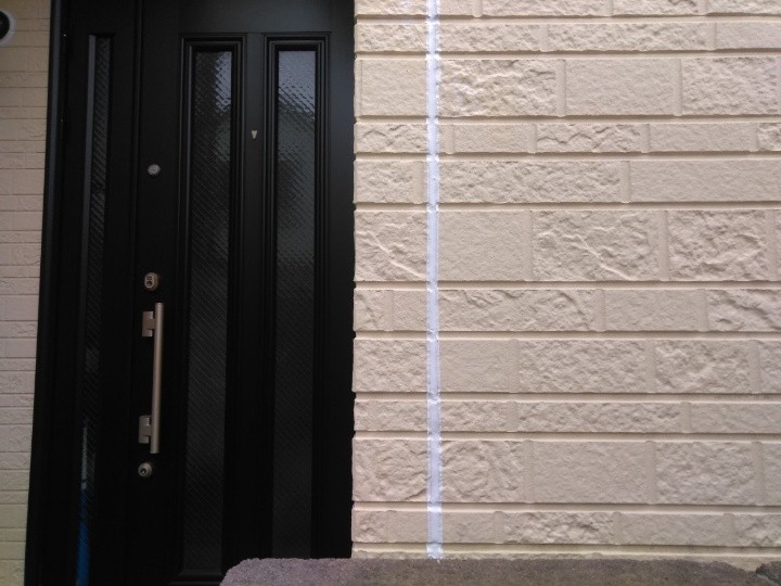 コーキング処理後の状態