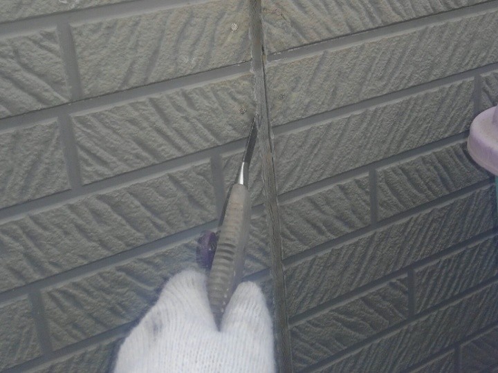 コーキング撤去