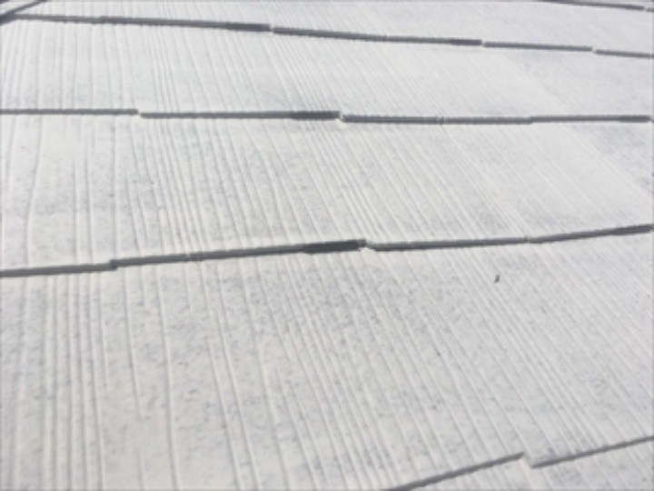 タスペーサー設置後の屋根