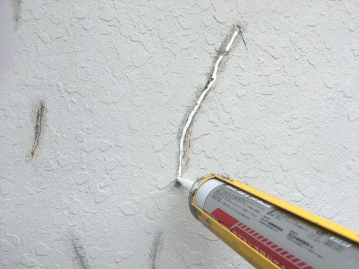 コーキング処理