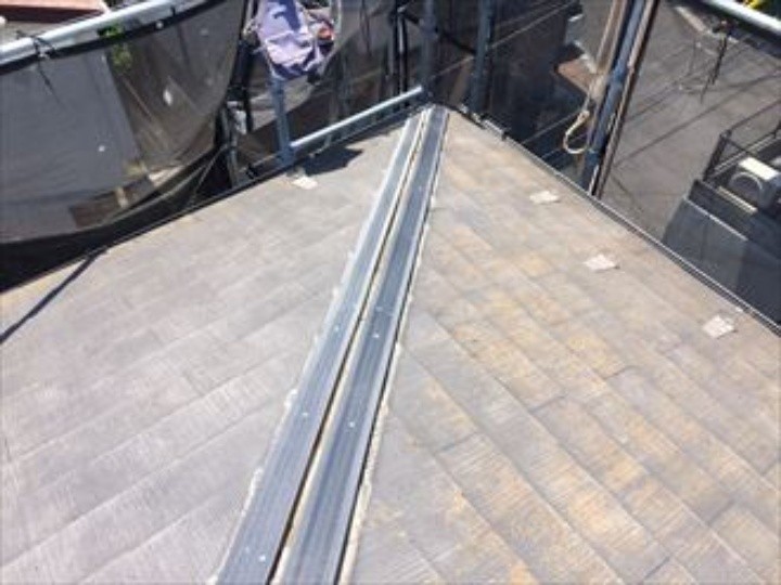 樹脂製貫板を設置