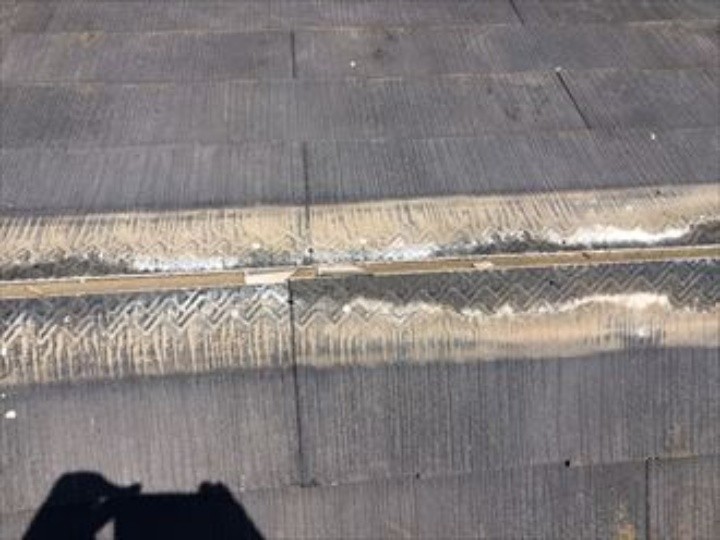 貫板を撤去した状態