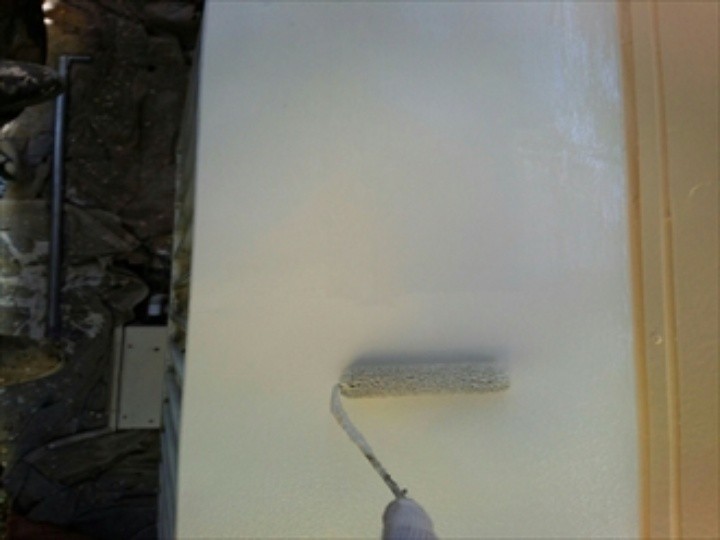 付帯部に「ファインSi」を塗装