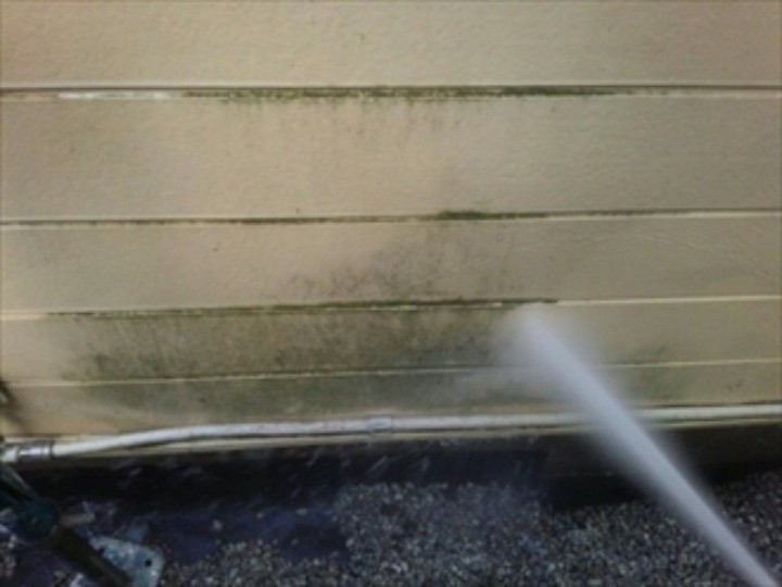 外壁の高圧洗浄