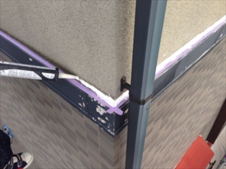 コーキング充填