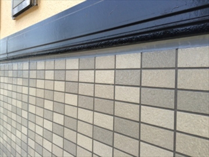 付帯部にカチオンシーラーを塗布した後の状態