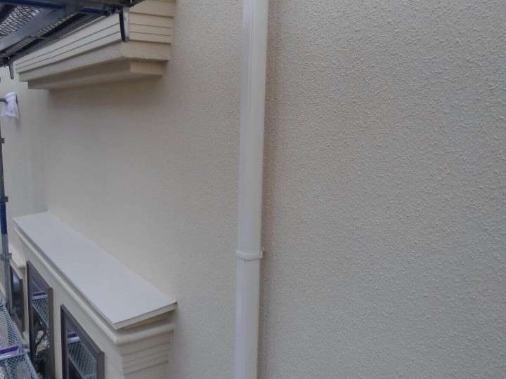 パーフェクトトップを用いた上塗り作業後の仕上がり