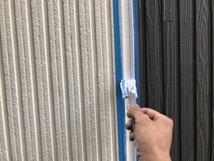 コーキング充填