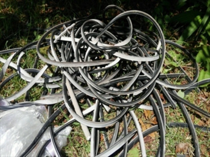 コーキング撤去後