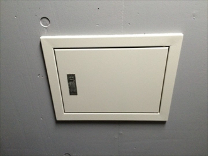 付帯部の塗装工事（メーターボックス）