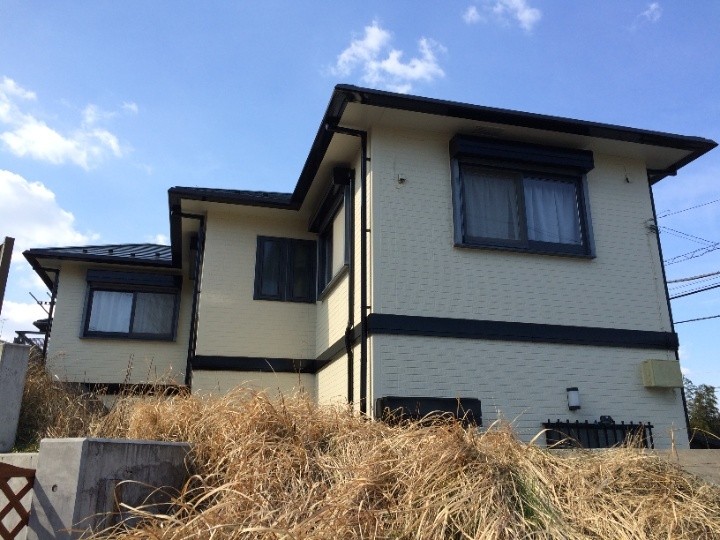 塗装工事が完工した後