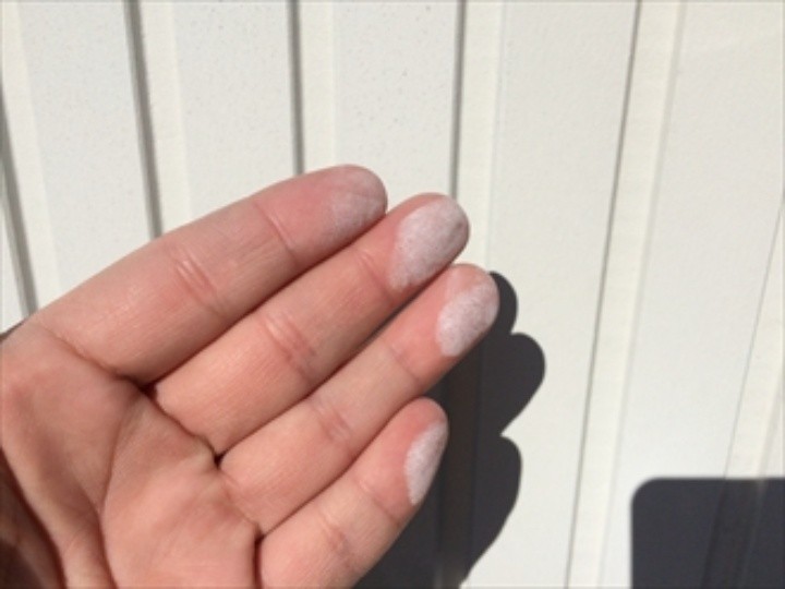 サイディングのチョーキング