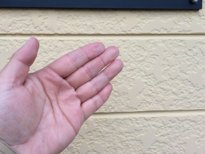 外壁のチョーキング現象