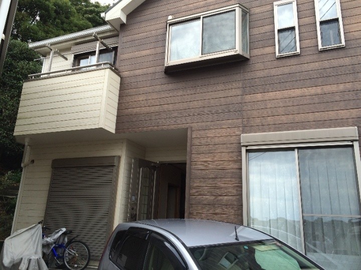 塗り替え工事前の外観