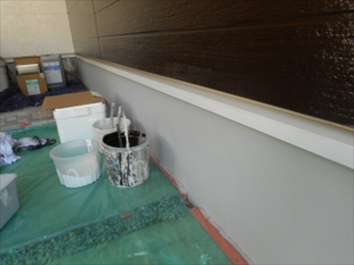 IPヨウヘキコートを塗装した後の仕上がり