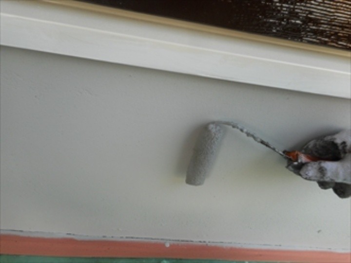 IPヨウヘキコートで上塗り