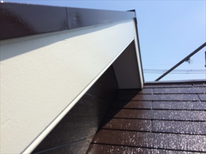 ファインSiの塗布作業後の状態